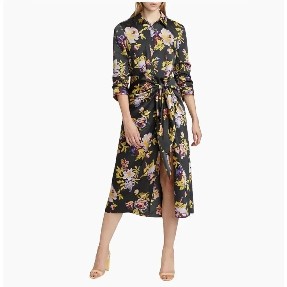 Cinq à Sept Womens Brigitte Floral Jacey Dress size 0